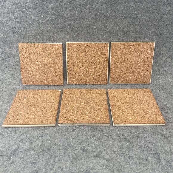 Vintage Holland America Line Ship Blue White Tile Coasters Collection Lot of 6 - Picture 5 of 6